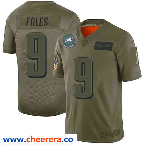 Nike Nick Foles Philadelphia Eagles camo Salute To Service jersey