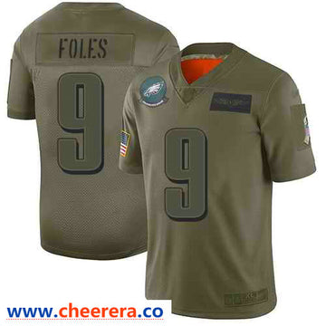 Nike Nick Foles Philadelphia Eagles camo Salute To Service jersey