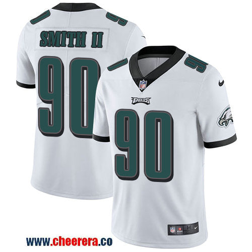 Nike Marcus Smith II Philadelphia Eagles white Vapor jersey