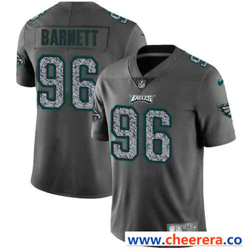 Nike Derek Barnett Philadelphia Eagles gray Vapor jersey
