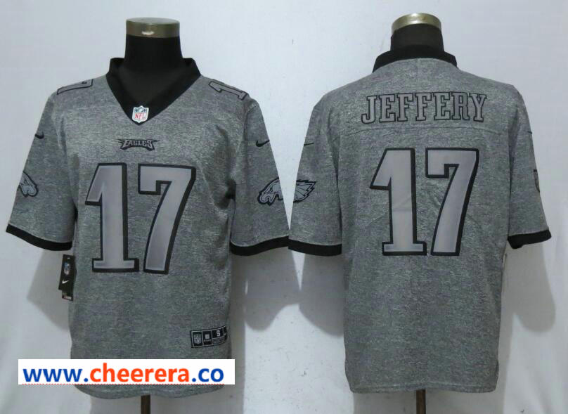 Nike Philadelphia Eagles gray Vapor jersey