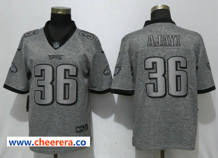 Nike Philadelphia Eagles gray Vapor jersey