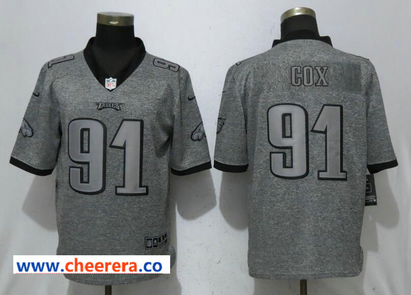 Nike Philadelphia Eagles gray Vapor jersey