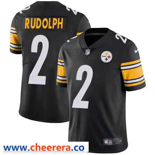 Nike Mason Rudolph Pittsburgh Steelers black Vapor jersey
