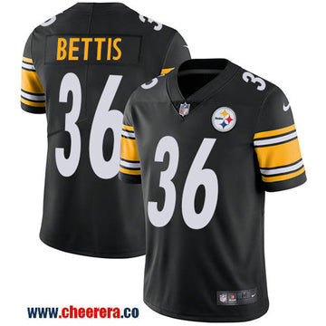 Nike Jerome Bettis Pittsburgh Steelers black Vapor jersey