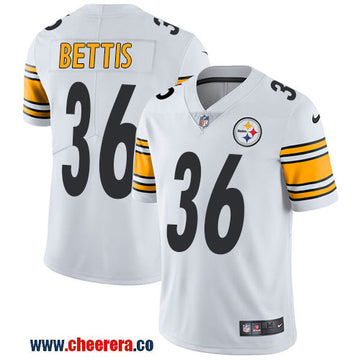 Nike Jerome Bettis Pittsburgh Steelers white Vapor jersey