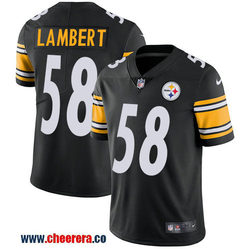 Nike Jack Lambert Pittsburgh Steelers black Vapor jersey