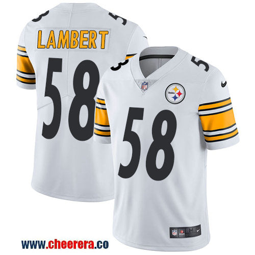 Nike Jack Lambert Pittsburgh Steelers white Vapor jersey