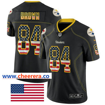 Nike Antonio Pittsburgh Steelers brown Limited jersey