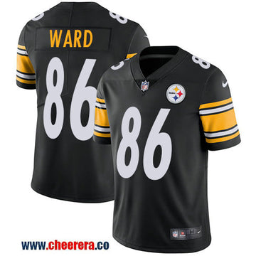 Nike Hines Ward Pittsburgh Steelers black Vapor jersey