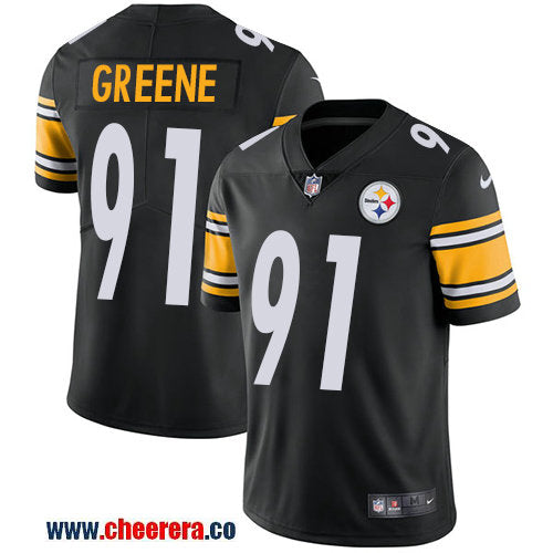 Nike Kevin Greene Pittsburgh Steelers black Vapor jersey