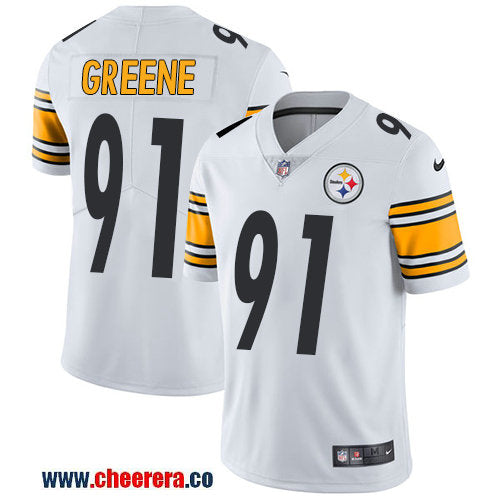Nike Kevin Greene Pittsburgh Steelers white Vapor jersey