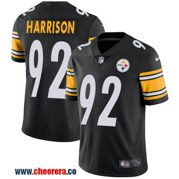 Nike James Harrison Pittsburgh Steelers black Vapor jersey