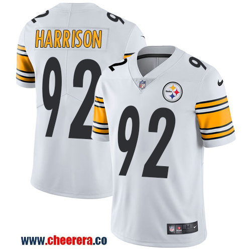 Nike James Harrison Pittsburgh Steelers white Vapor jersey