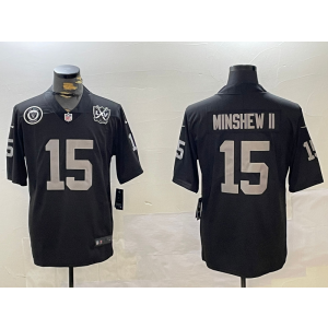 Nike Las Vegas Raiders black Vapor jersey