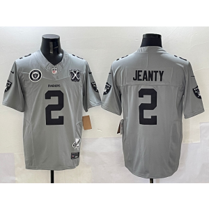 Nike Las Vegas Raiders grey Vapor jersey