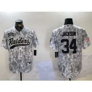 Nike Las Vegas Raiders camo Vapor jersey