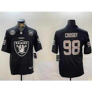 Nike Las Vegas Raiders black Vapor jersey