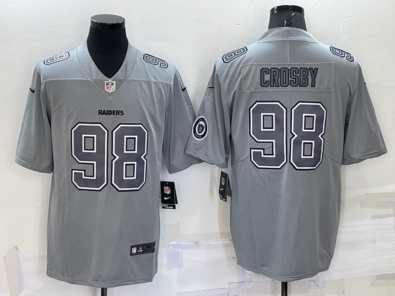 Nike Las Vegas Raiders gray Vapor jersey