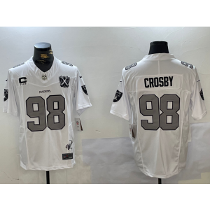Nike Las Vegas Raiders white Vapor jersey