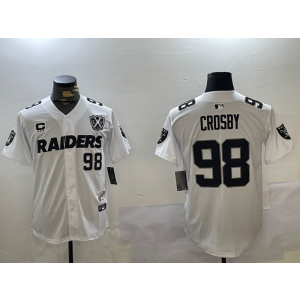 Nike Las Vegas Raiders white Vapor jersey