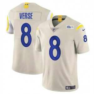 Nike Los Angeles Rams cream Vapor jersey