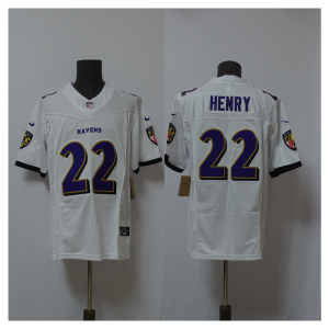 Nike Baltimore Ravens white Vapor jersey