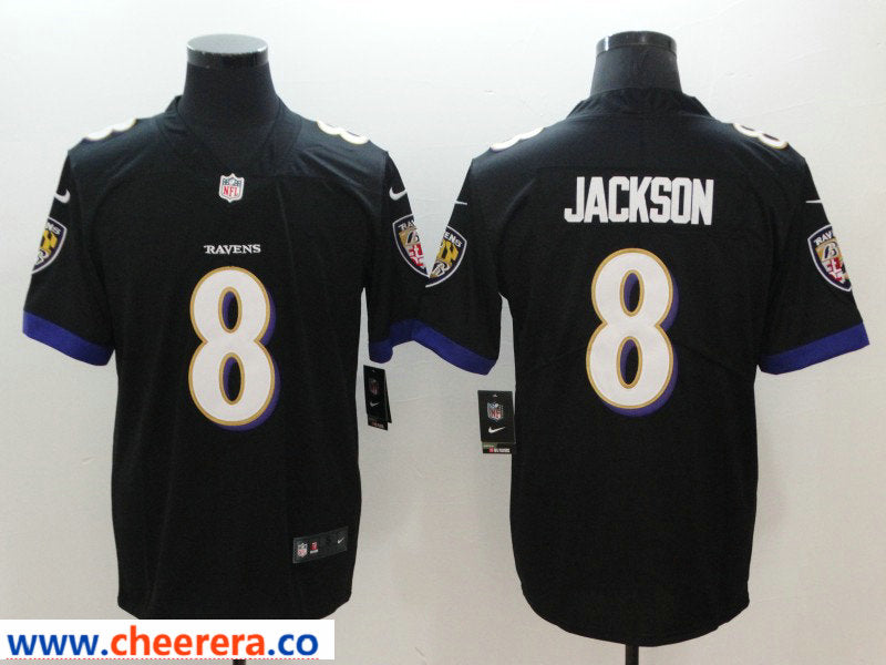 Nike Lamar Jackson Baltimore Ravens black Vapor jersey