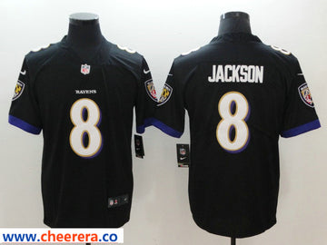 Nike Lamar Jackson Baltimore Ravens black Vapor jersey