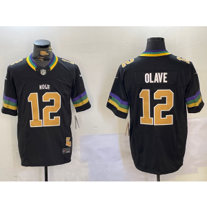 Nike New Orleans Saints black Vapor jersey