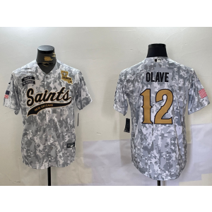 Nike New Orleans Saints camo Vapor jersey