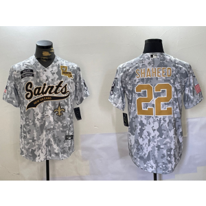 Nike New Orleans Saints camo Vapor jersey
