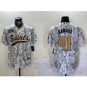 Nike New Orleans Saints camo Vapor jersey