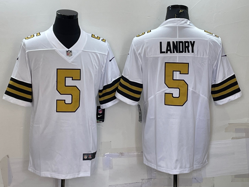 Nike New Orleans Saints white Vapor jersey