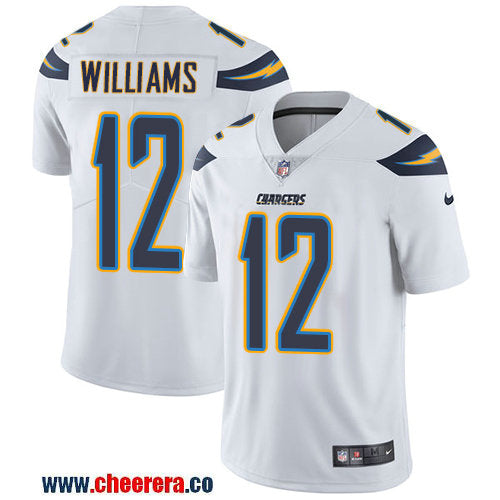 Nike Mike Williams Los Angeles Chargers white Vapor jersey