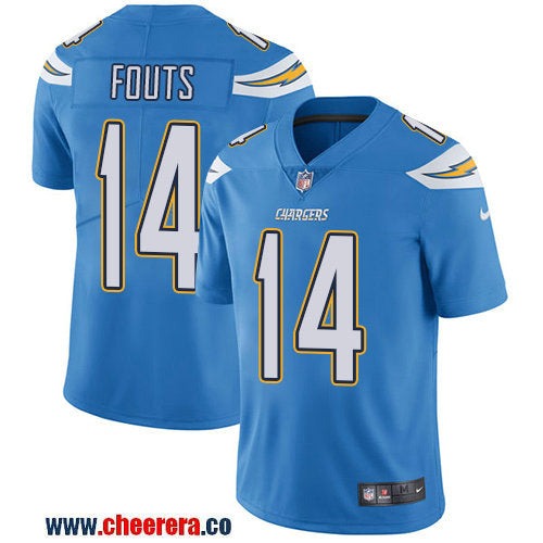 Nike Dan Fouts Los Angeles Chargers blue Vapor jersey