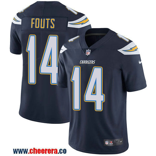 Nike Dan Fouts Los Angeles Chargers navy Vapor jersey