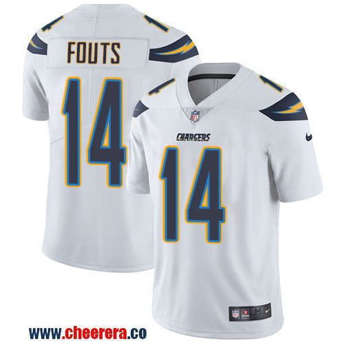Nike Dan Fouts Los Angeles Chargers white Vapor jersey