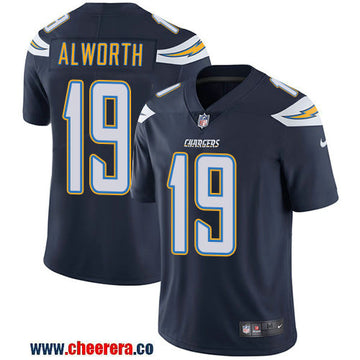 Nike Lance Alworth Los Angeles Chargers navy Vapor jersey