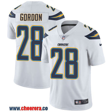 Nike Melvin Gordon Los Angeles Chargers white Vapor jersey
