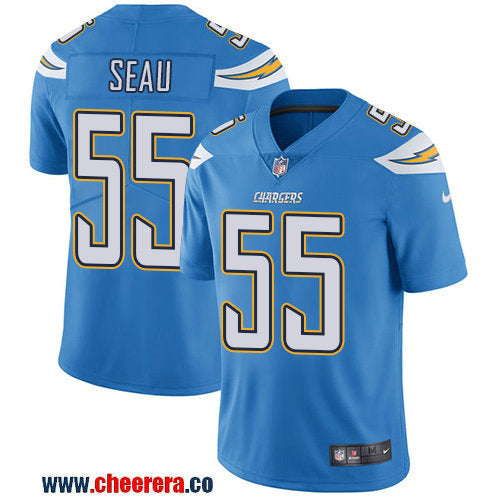 Nike Junior Seau Los Angeles Chargers blue Vapor jersey