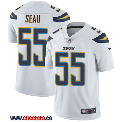 Nike Junior Seau Los Angeles Chargers white Vapor jersey