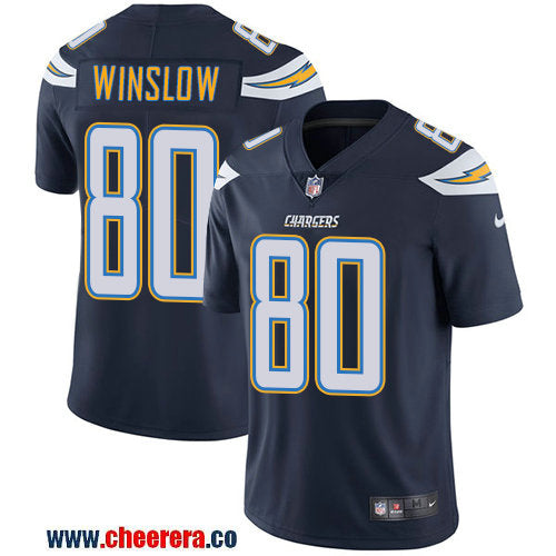 Nike Kellen Winslow Los Angeles Chargers navy Vapor jersey