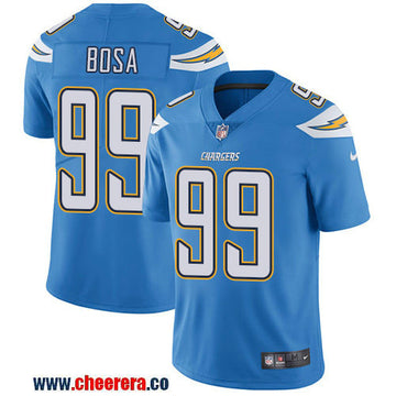 Nike Joey Bosa Los Angeles Chargers blue Vapor jersey