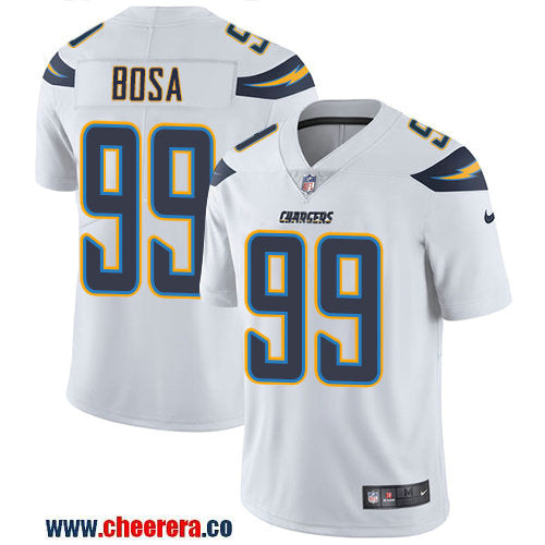 Nike Joey Bosa Los Angeles Chargers white Vapor jersey