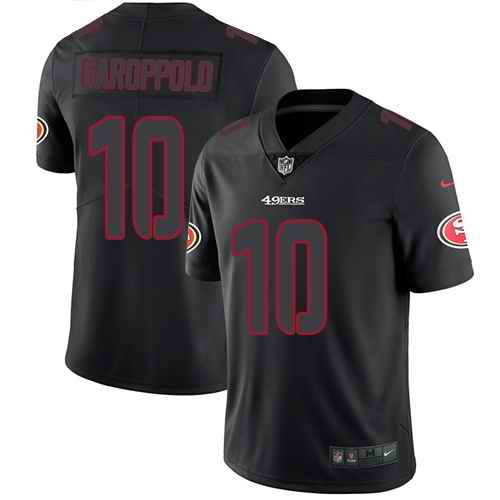 Nike Jimmy Garoppolo San Francisco 49ers black Limited jersey