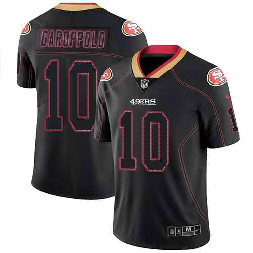 Nike Jimmy Garoppolo San Francisco 49ers black Limited jersey
