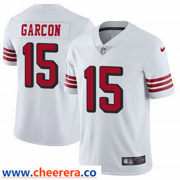 Nike Pierre Garcon San Francisco 49ers white Vapor jersey