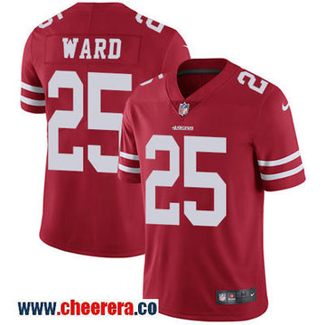 Nike Jimmie Ward San Francisco 49ers red Vapor jersey