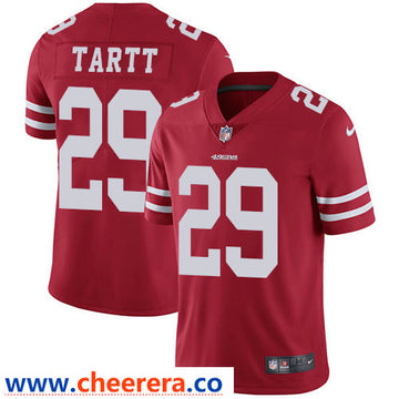 Nike Jaquiski Tartt San Francisco 49ers red Vapor jersey